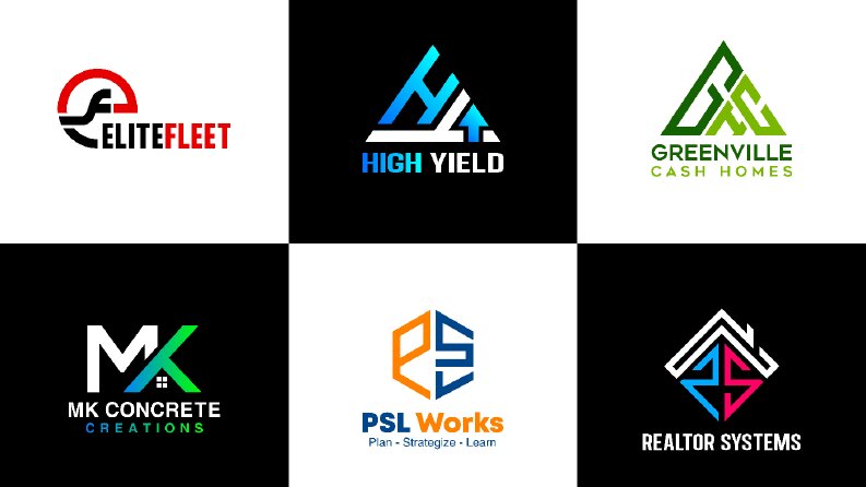 Modern ve Minimal Logo Çalışmalarım