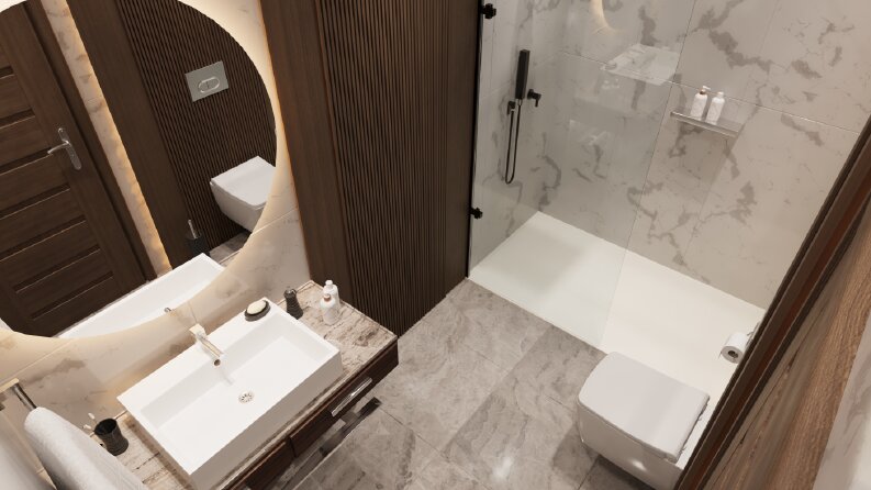 OTEL WC-BANYO TASARIMI