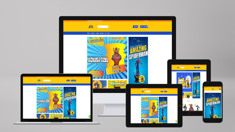 En son tasarladığımız web siteleri