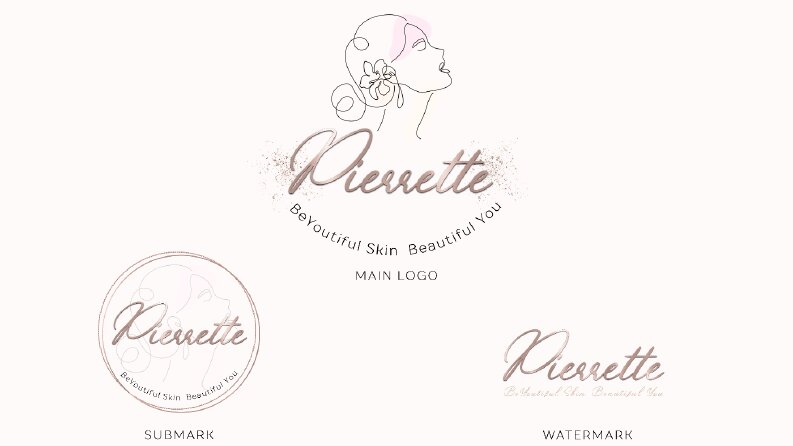 kadınsı modern hoş logo tasarımı