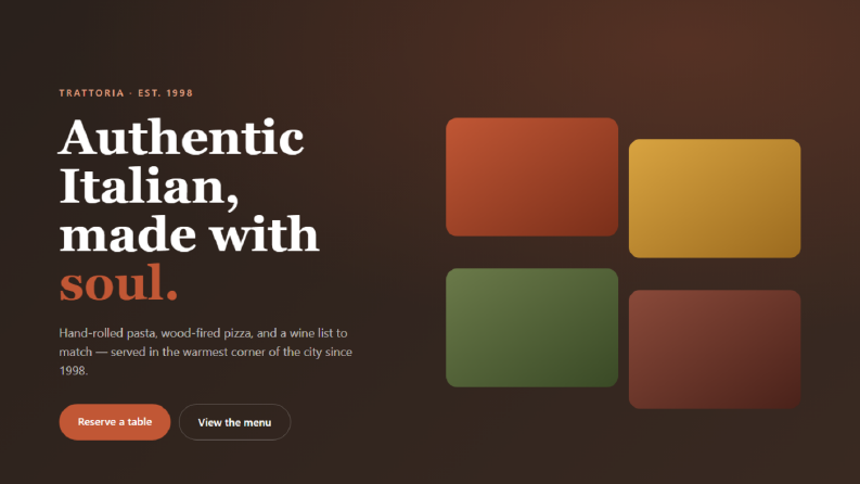 Restoran & Kafe Web Sitesi - Next.js