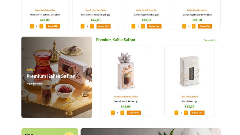 E-Ticaret web site yapıyoruz