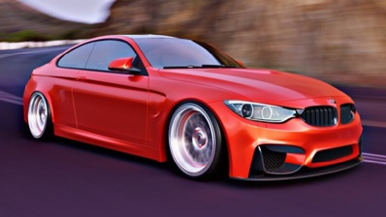 BMW M3 tasarımı ve render çalışması