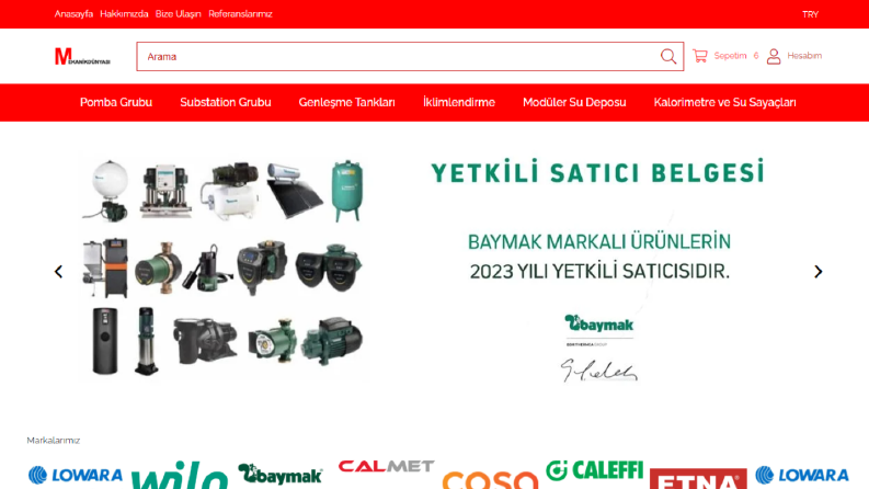 Mekanik Dünyası E Ticaret