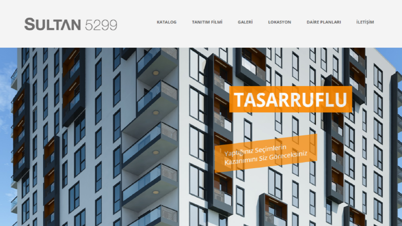 Sultan 5299 Residance Wordpress Tasarım