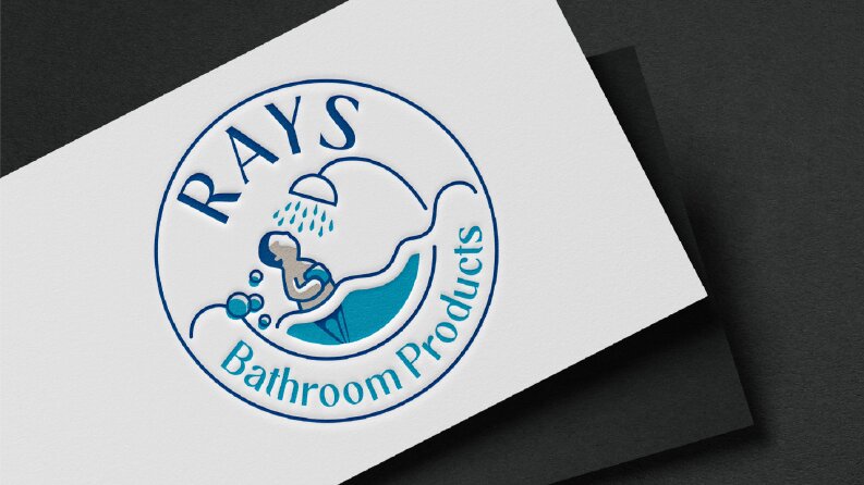 Rays Bathroom Products Logo Tasarımı
