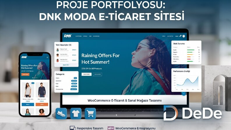 WooCommerce E-Ticaret & Sanal Mağaza Tasarımı (Canlı Demo)