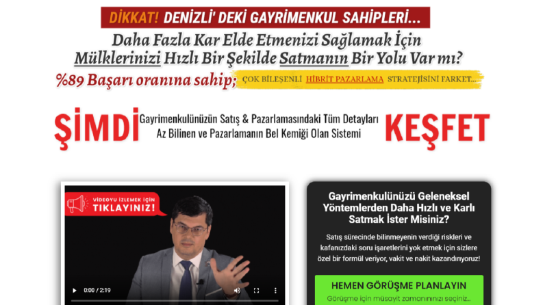 Gayrimenkul sektöründe Funnel (hayatininfirsati.net)