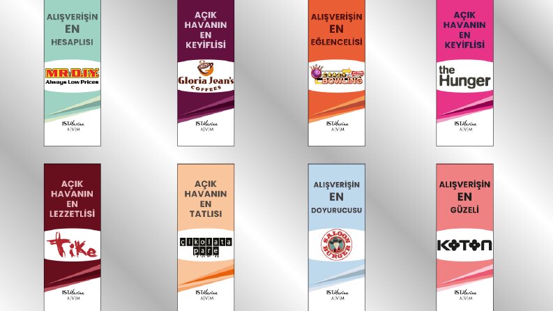 İstMarina AVM - Pole Banner Tasarımı
