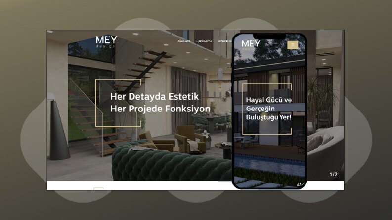 MEY Design Website Projesi