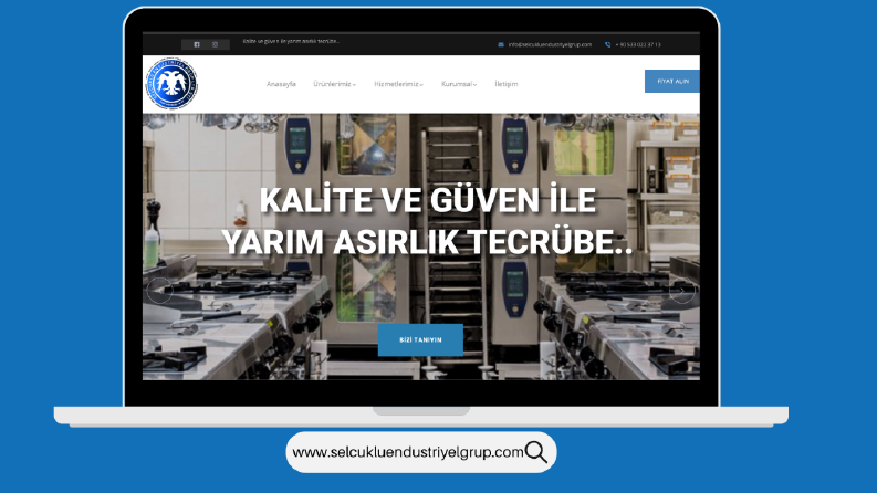 Selçuklu Endüstriyel Grup Web Sitesi