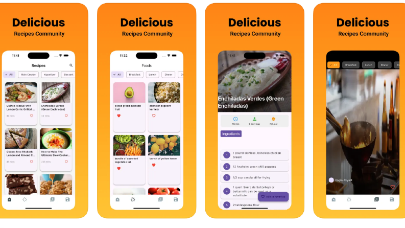 Recipes App