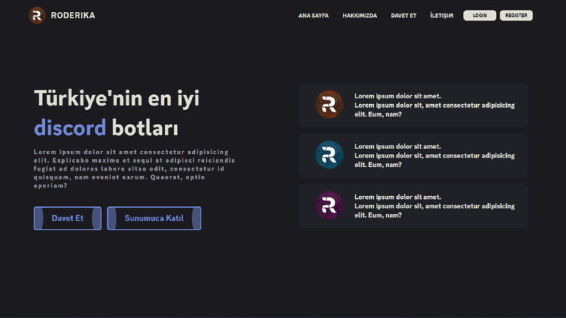Daha önceden yapılmış web sitelerimiz