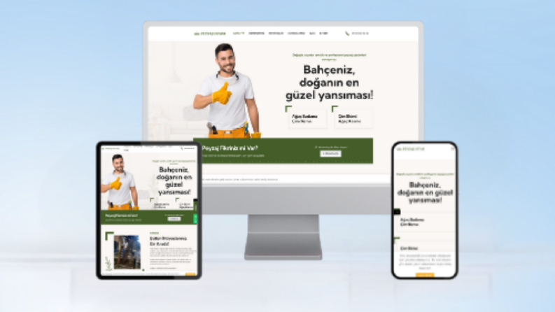 Peyzaj Ustası - Wordpress Tabanlı Site