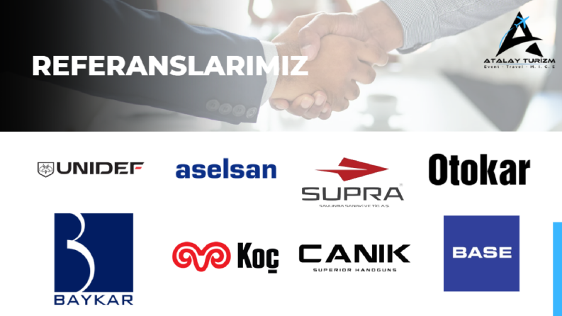 Atalay Turizm için firma tanıtımı yaptığımız sunum 
