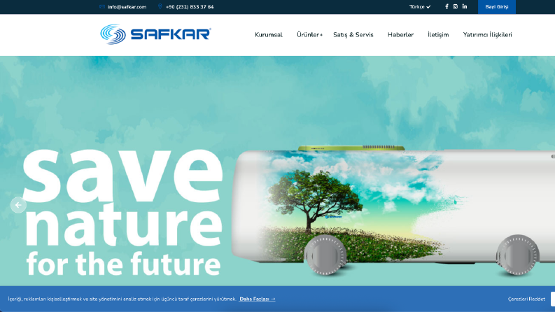 Safkar Web Projesi
