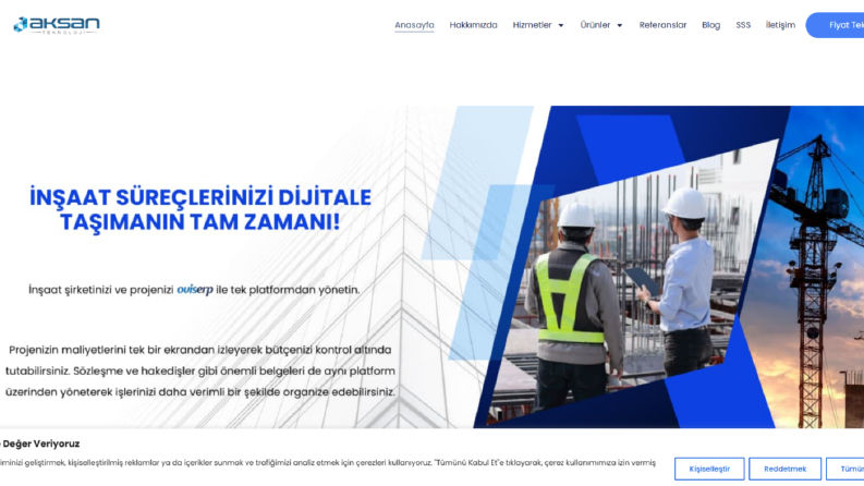 Yazılım Firması Web Sitesi