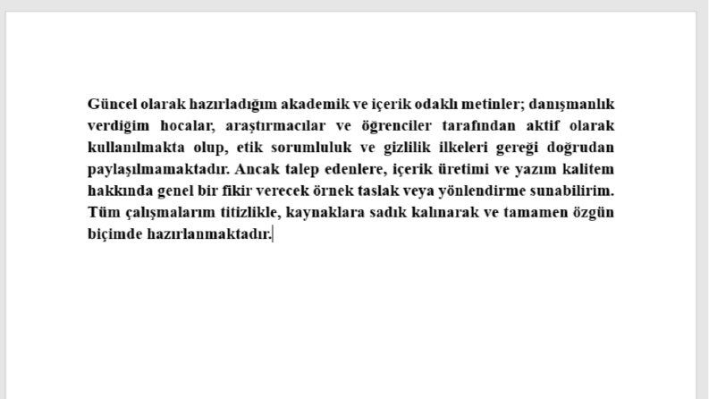 Gizli ve Aktif OlarakKullanılan ÇalışmalarHakkında