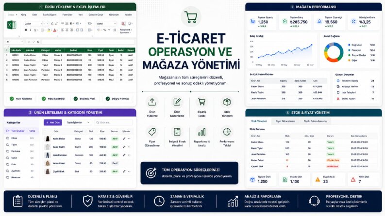 E-Ticaret Operasyon ve Mağaza Yönetimi