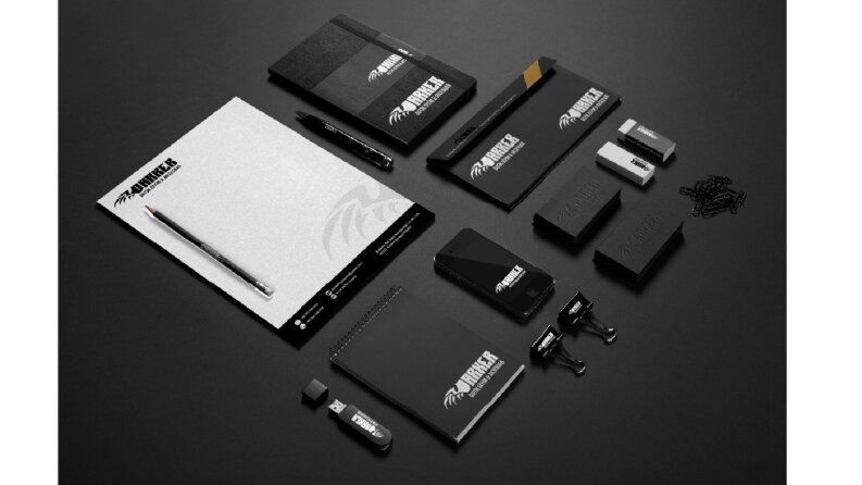 Kurumsal kimlik mock up