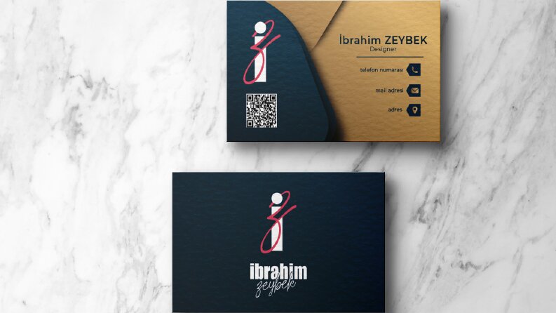 örnek kartvizit çalışmam