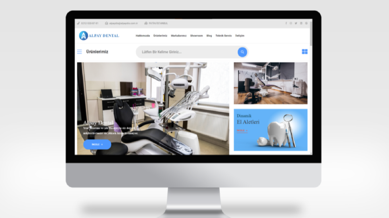 Alpay Dental - Web Çalışması
