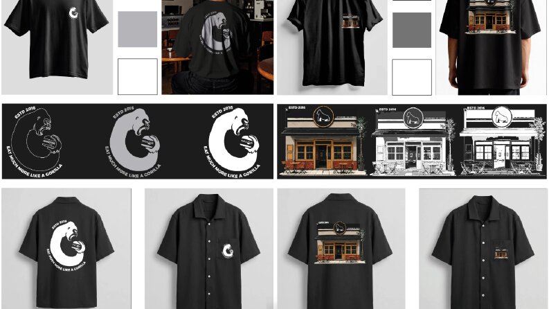 Burger - Tshirt  baskı tasarımı