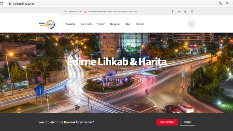 Kurumsal site tasarımı & Admin panelli