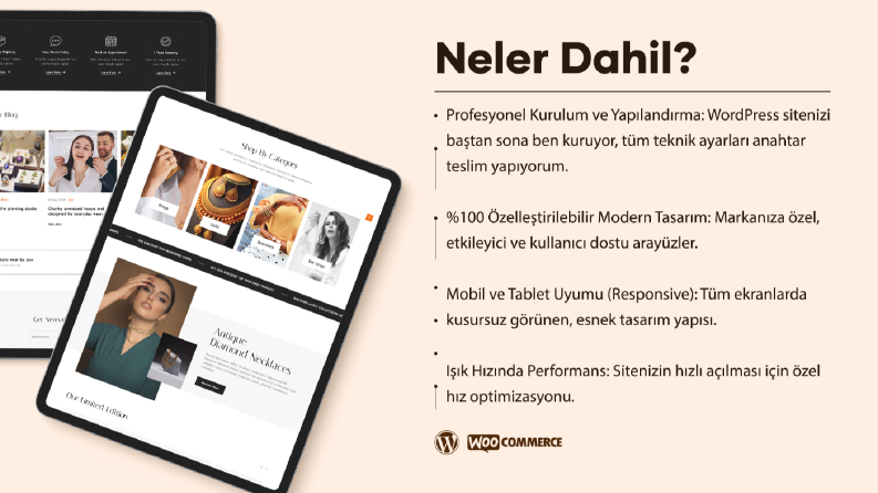 Ben Profesyonel ve Hızlı WordPress Siteleri Yaparım