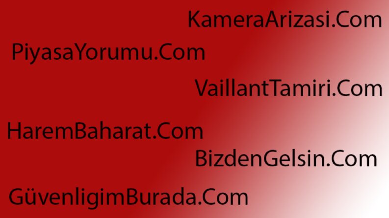Domainlerden Küçük Bir Kuple
