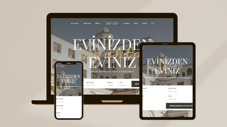 SEO & Mobil Uyumlu, Admin Panelli Anahtar Teslim Web Sitesi