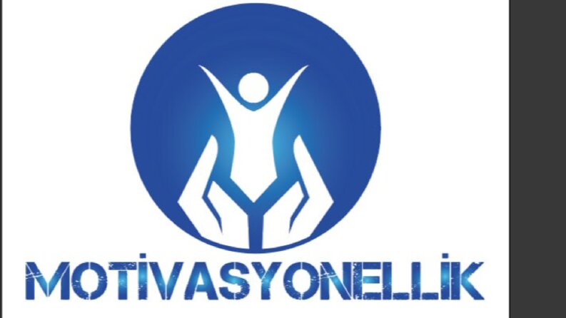 Instagram motivasyon kanalı için tasarlanmış logo çalışması