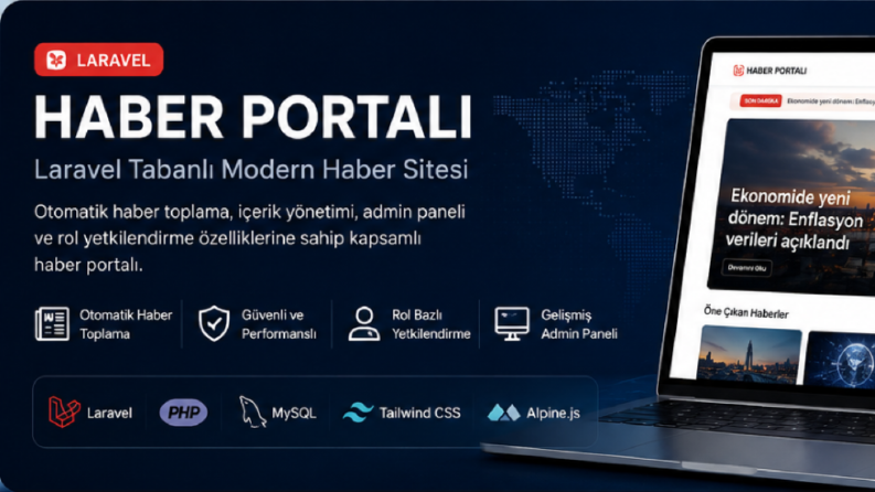 Laravel Tabanlı Haber Portalı