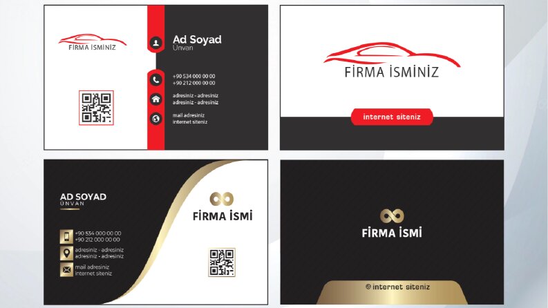 Kartvizit ve kurumsal kimlik tasarımlarınızı yapabilirim.