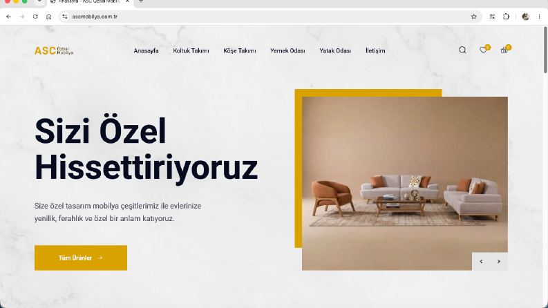 ASC Özbal - Web Sitesi