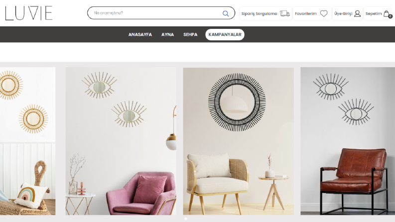 Luvie Store - Eticaret Yazılımı