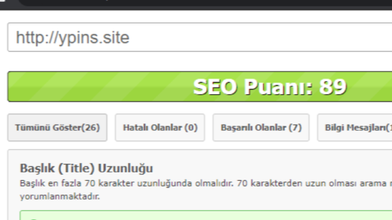 İş örneğim