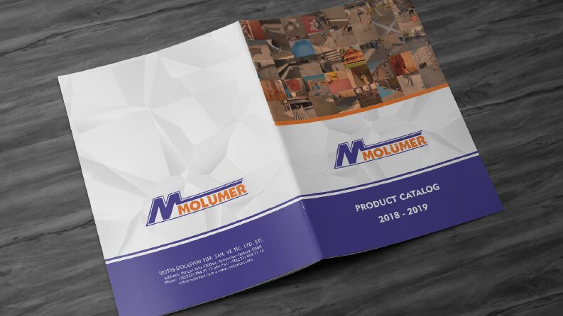Molümer A.Ş Katalog Kapak Tasarımı