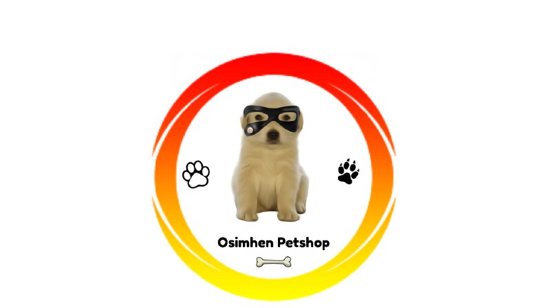 Osimhen Petshop - Yaratıcı Maskot Logo Tasarım