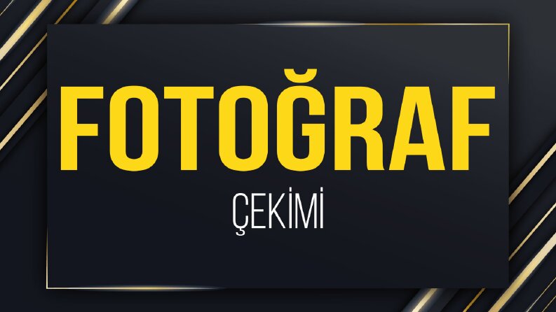 Örnek Fotoğraf Çekimleri