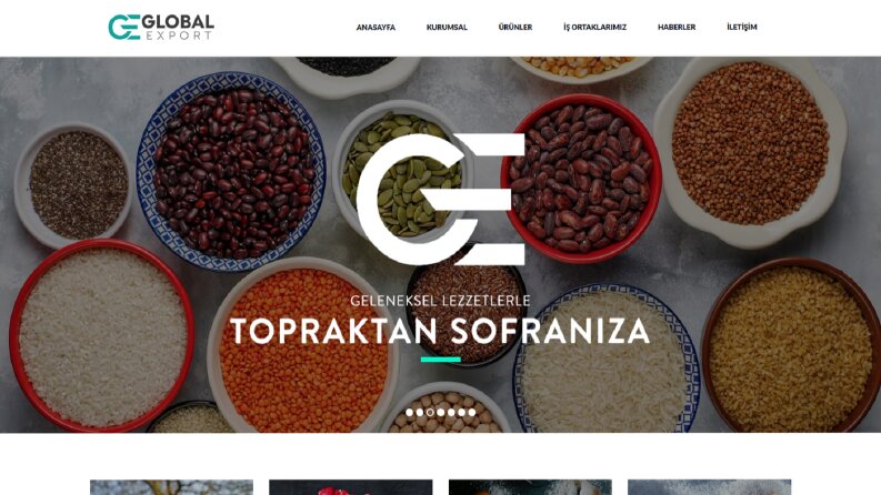 Global Export - Kurumsal Website