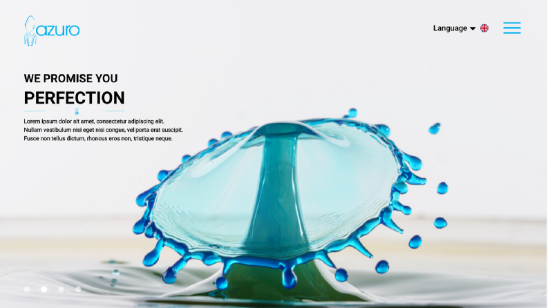 Ink Factory Landing Page Web Design