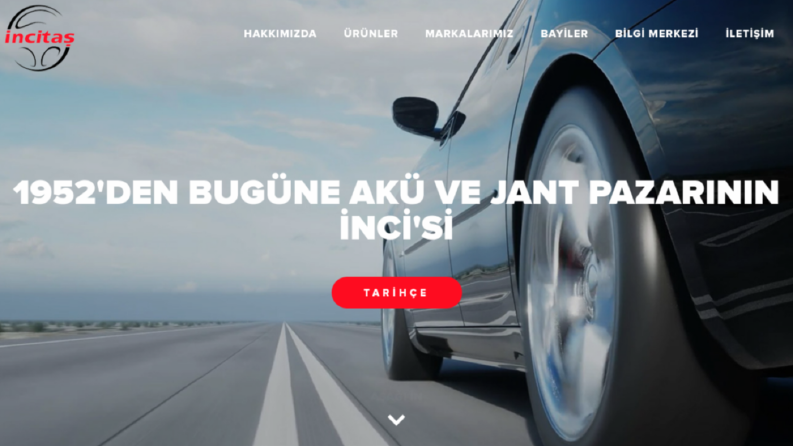 İncitaş Web Projesi