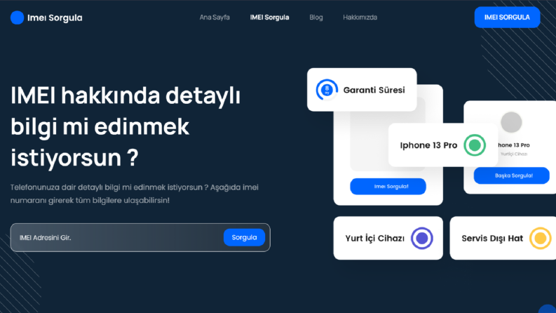 Python Django ile Kodlanmış Websitesi