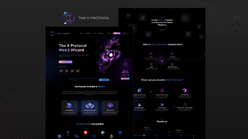 TheX Protocol Web UI/UX Design