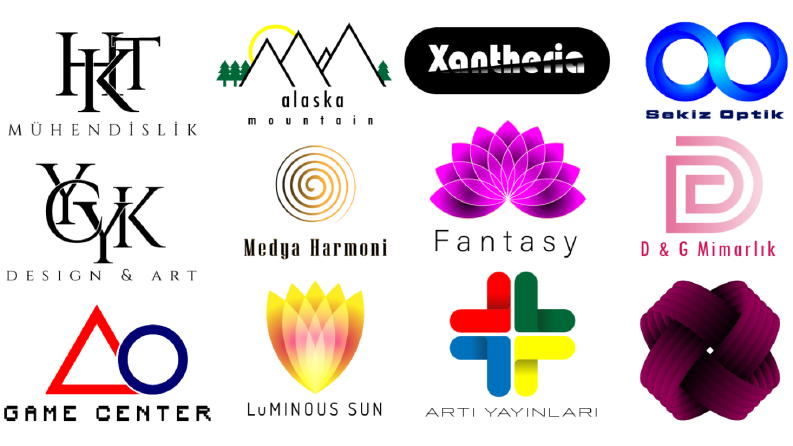 Flat & Minimalist Logo Tasarımı
