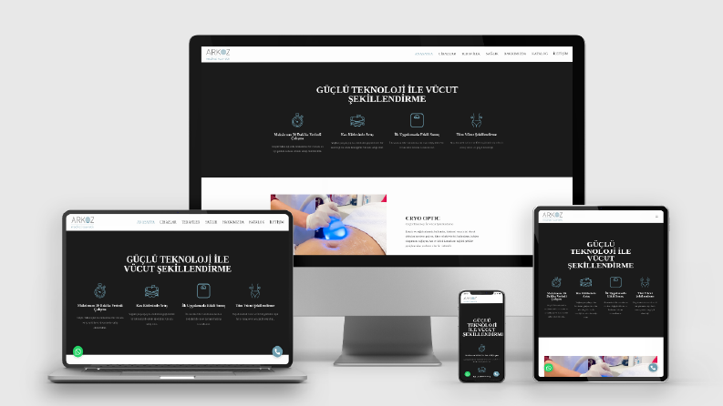 Arkoz Medikal - Kurumsal Web Site Tasarımı
