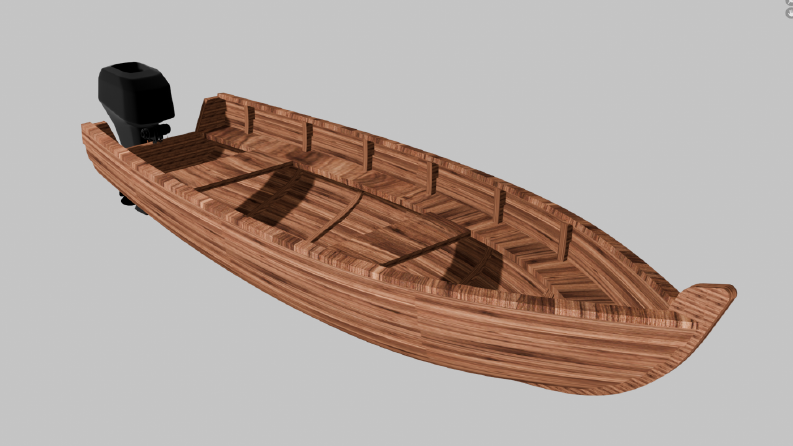 3D Tekne modellemesi