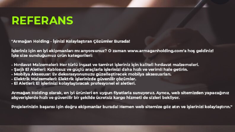 Profesyonel içerik yazım hizmetlerimiz sizinle.