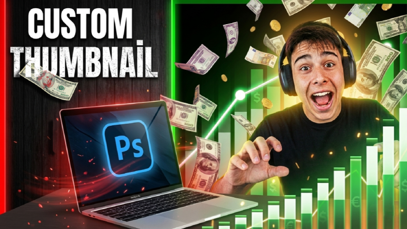 Yapay zeka destekli custom thumbnail